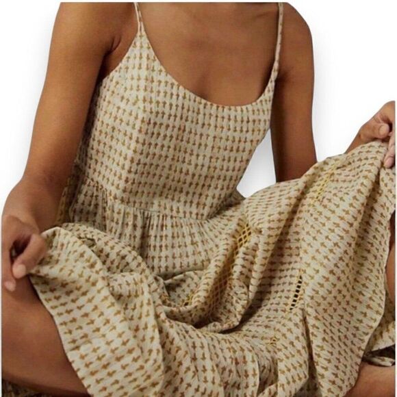 Free People Midnight Dance Print Maxi Slip Dress - Picture 3 of 10